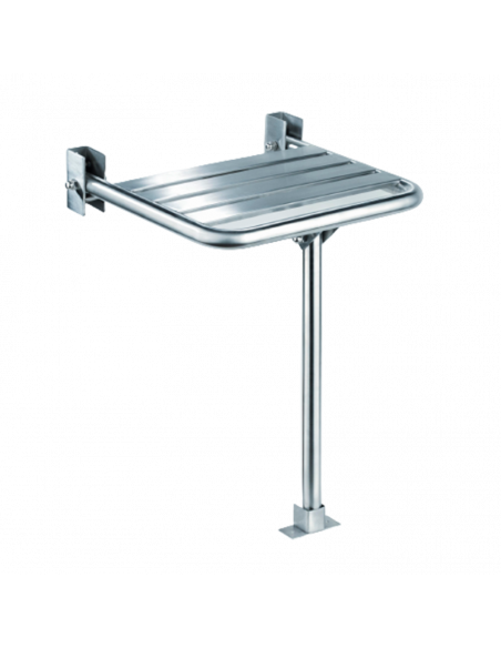 Asiendo ducha inox satinado