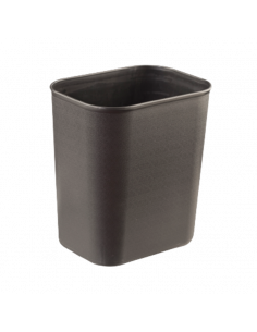 Papelera plástico habitación 14L negra