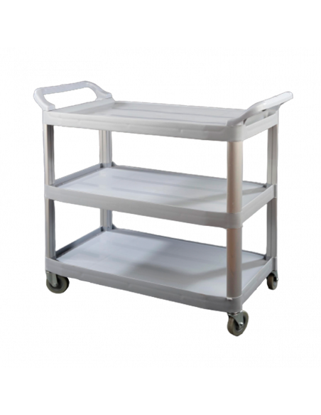 Carro plástico 3 bandejas